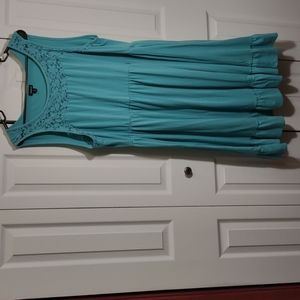 Teal Dress